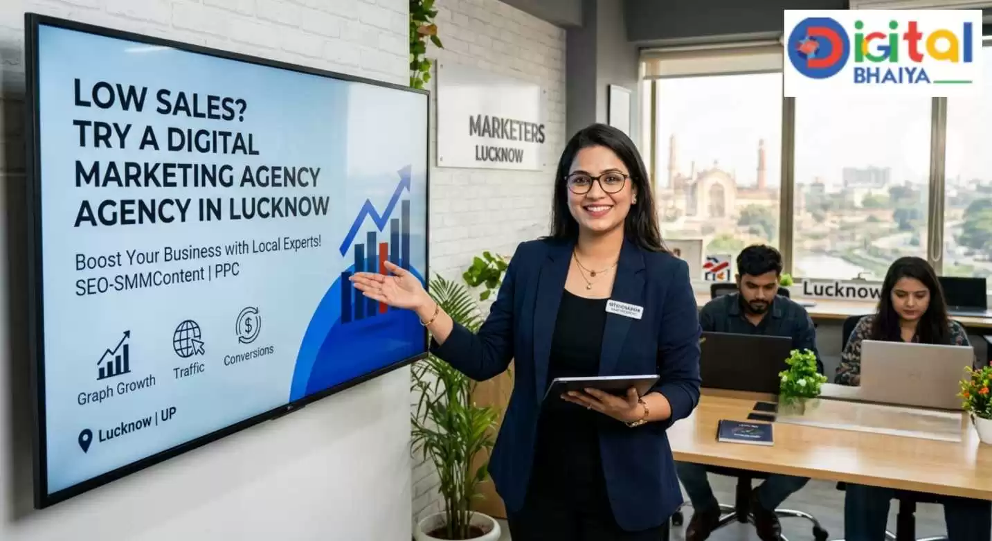 Low Sales? Try a Digital Marketing Agency in Lucknow