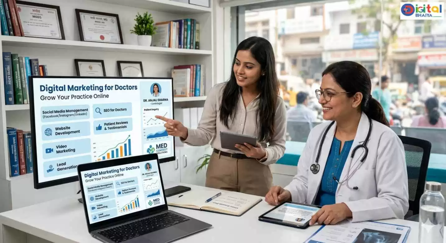 Digital Marketing for Doctors In Lucknow