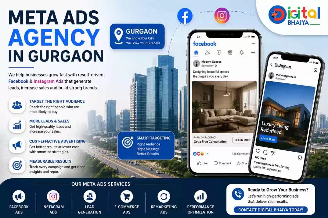 Meta Ads Agency In Gurgaon | Digital Bhaiya