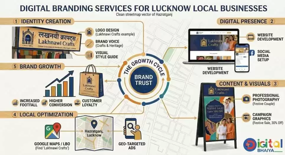 How Do Digital Branding Services In Lucknow Help Local Businesses Grow?